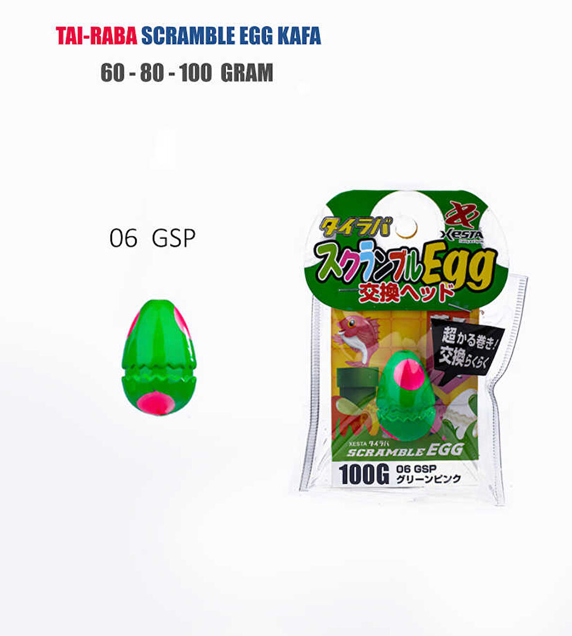XESTA TAI-RABA SCRAMBLE EGG KAFA 100G GSP