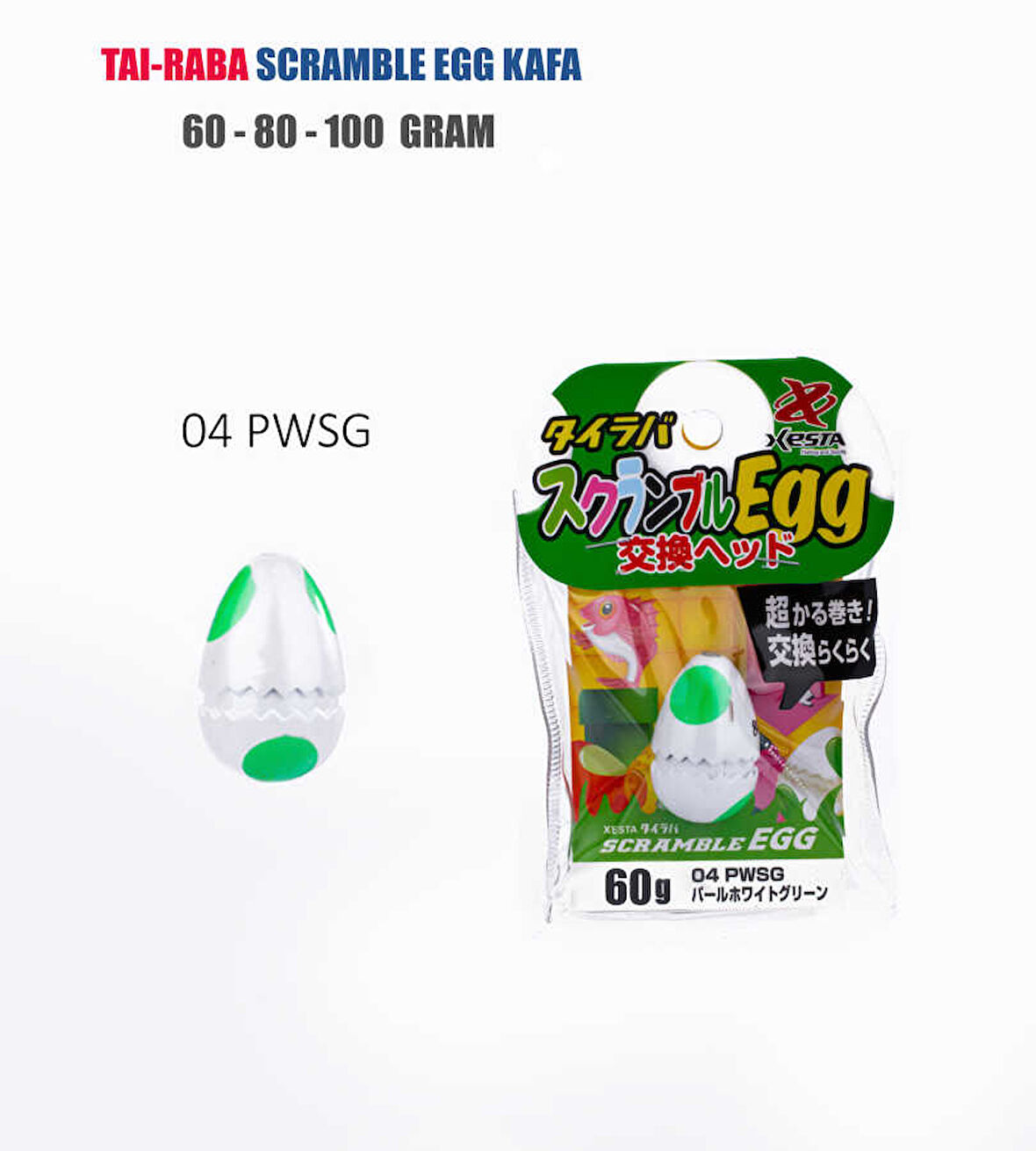 XESTA TAI-RABA SCRAMBLE EGG KAFA 60G PWSG