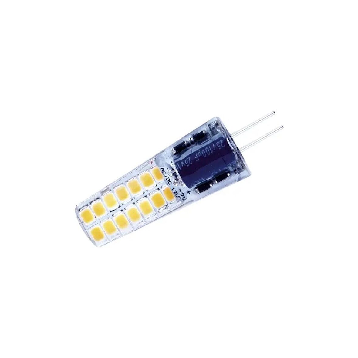 Cata CT-4250 4W 12 Volt G4 Duylu Geniş Açı Led Kapsül Ampul Beyaz