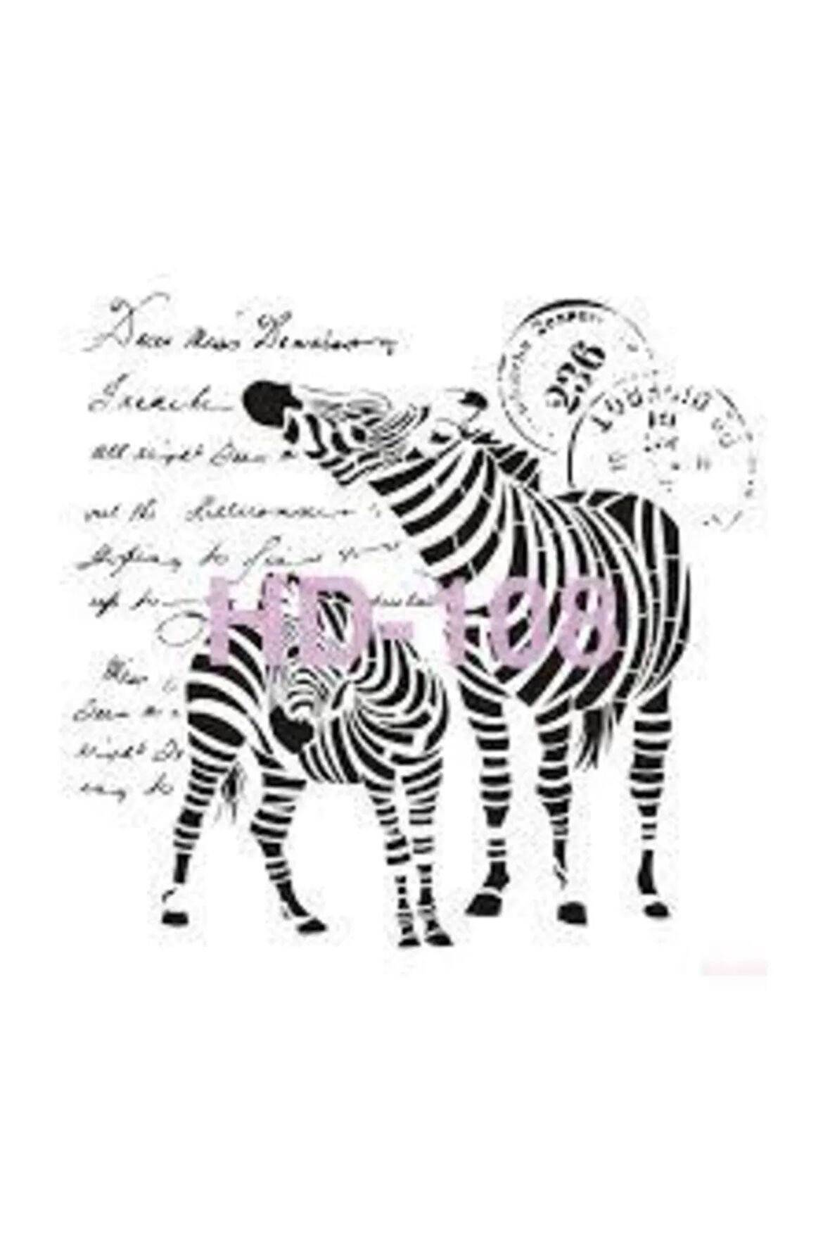 Hd108 Home Dekor Stencil 45x45