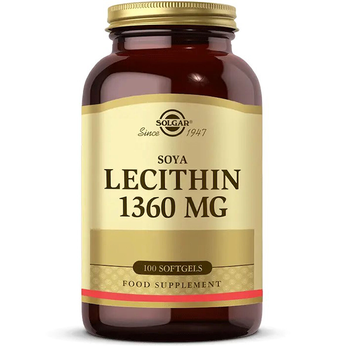 Solgar Lecithin 1360 Mg 100 Kapsül