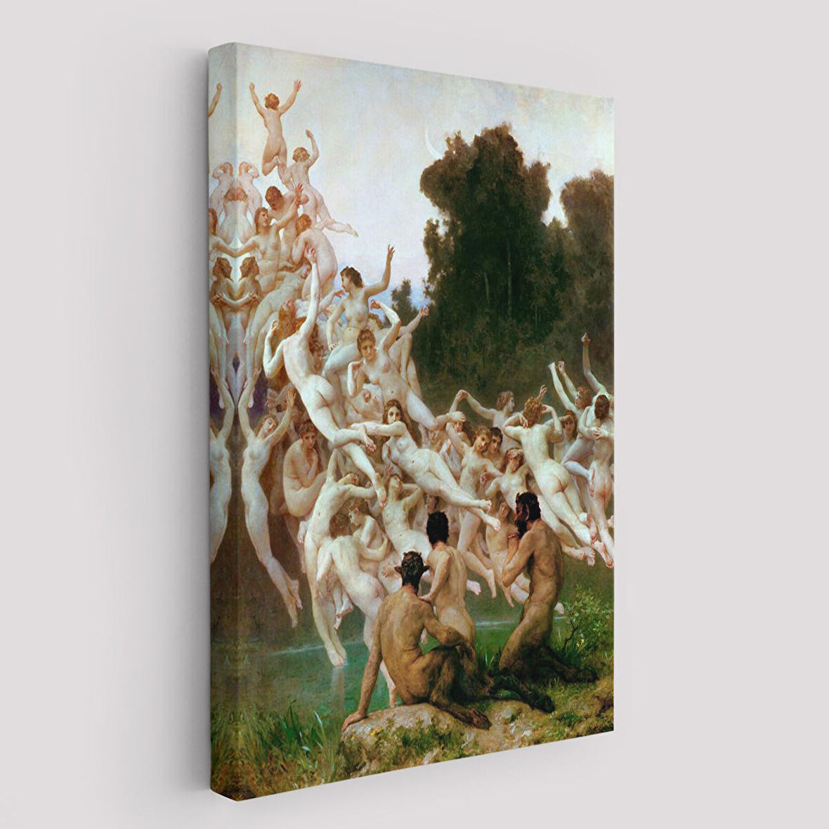 William-Adolphe Bouguereau Tarafından Çizilen Oreads Adlı Tablosu -6370