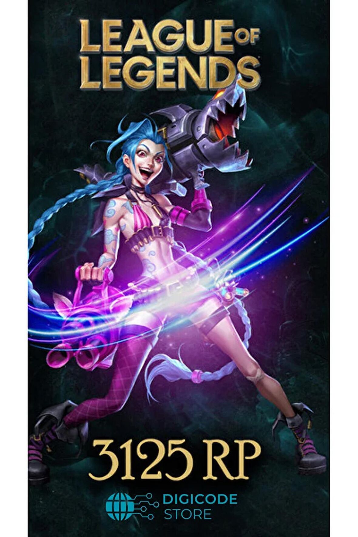LEAGUE OF LEGENDS 3125 RP RİOT ACCESS E-PİN KODU