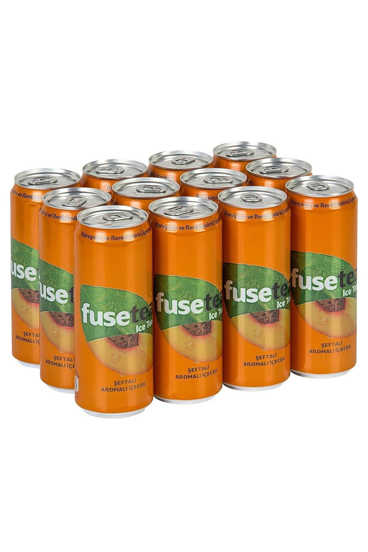 Fuse Tea Şeftali Aromalı Soğuk Çay 330 Ml X 12 Adet