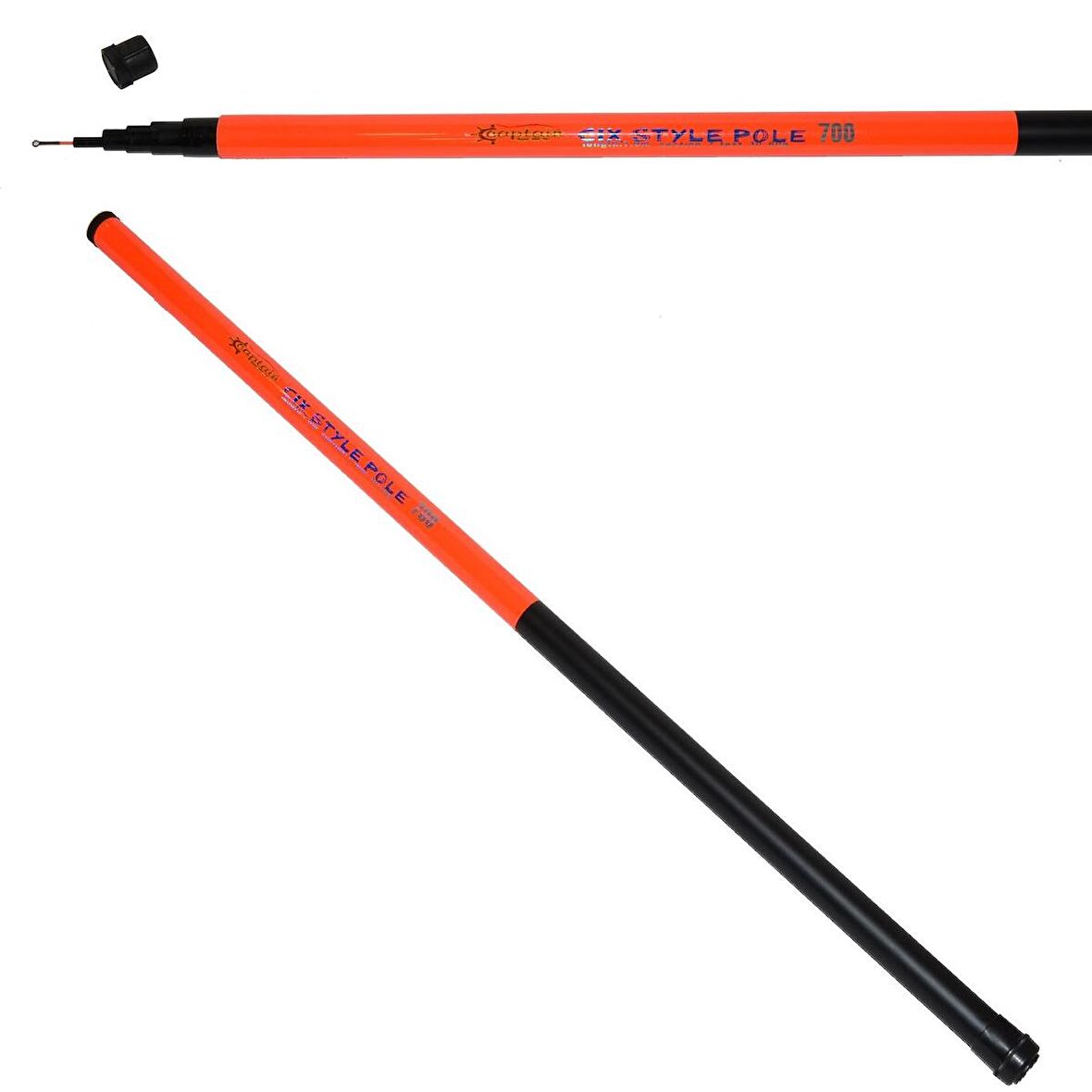 Captain 1055 Cix Style Pole 600CM Halkasız Göl Kamışı