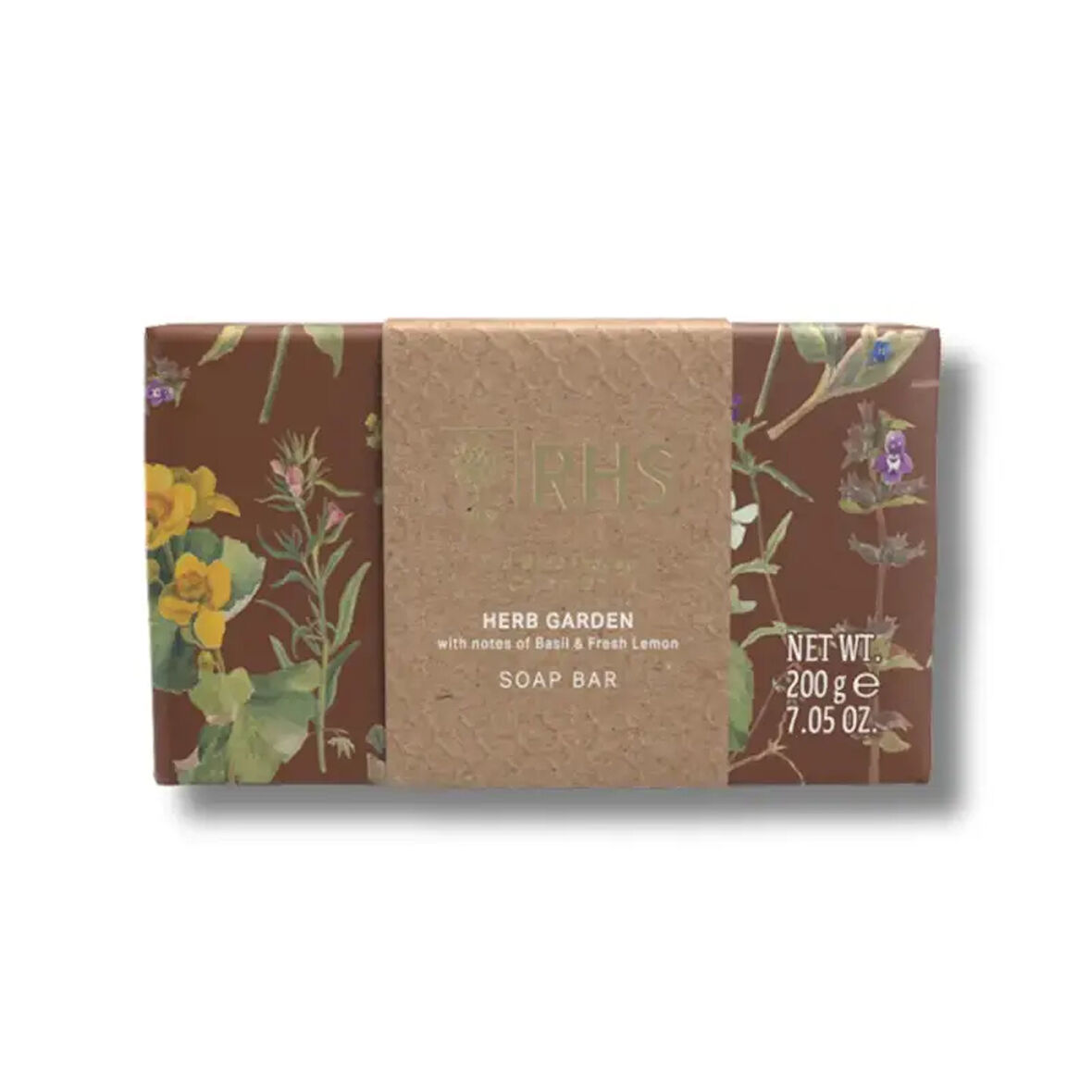 Rhs The Greenhouse Herb Garden With Notes Of Basil & Fresh Lemon Sabun 200 Gr