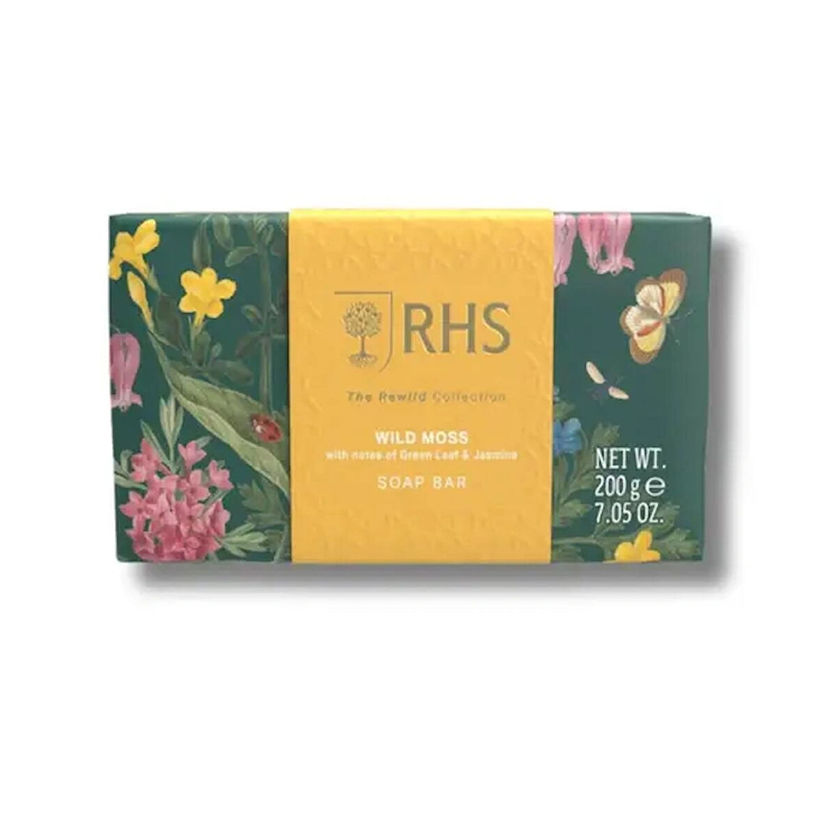 Rhs The Rewild Wild Moss With Notes Of Green Leaf & Jasmine Sabun 200 Gr