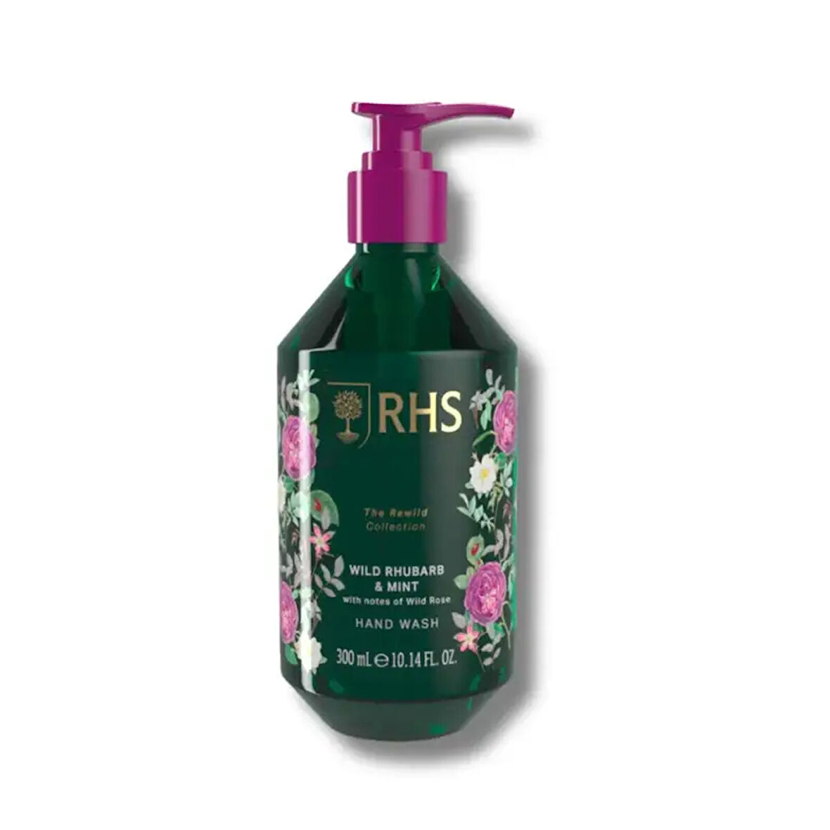Rhs The Rewild Wild Rhubard & Mint With Notes Of Wild Rose Sıvı El Sabunu 300 Ml