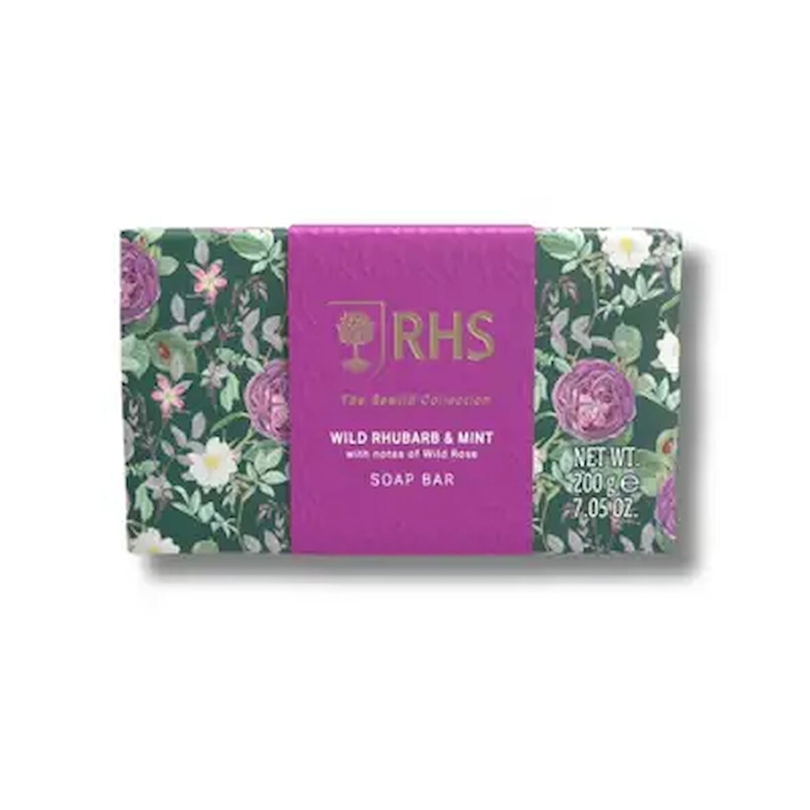 Rhs The Rewild Wild Rhubard & Mint With Notes Of Wild Rose Sabun 200 Gr