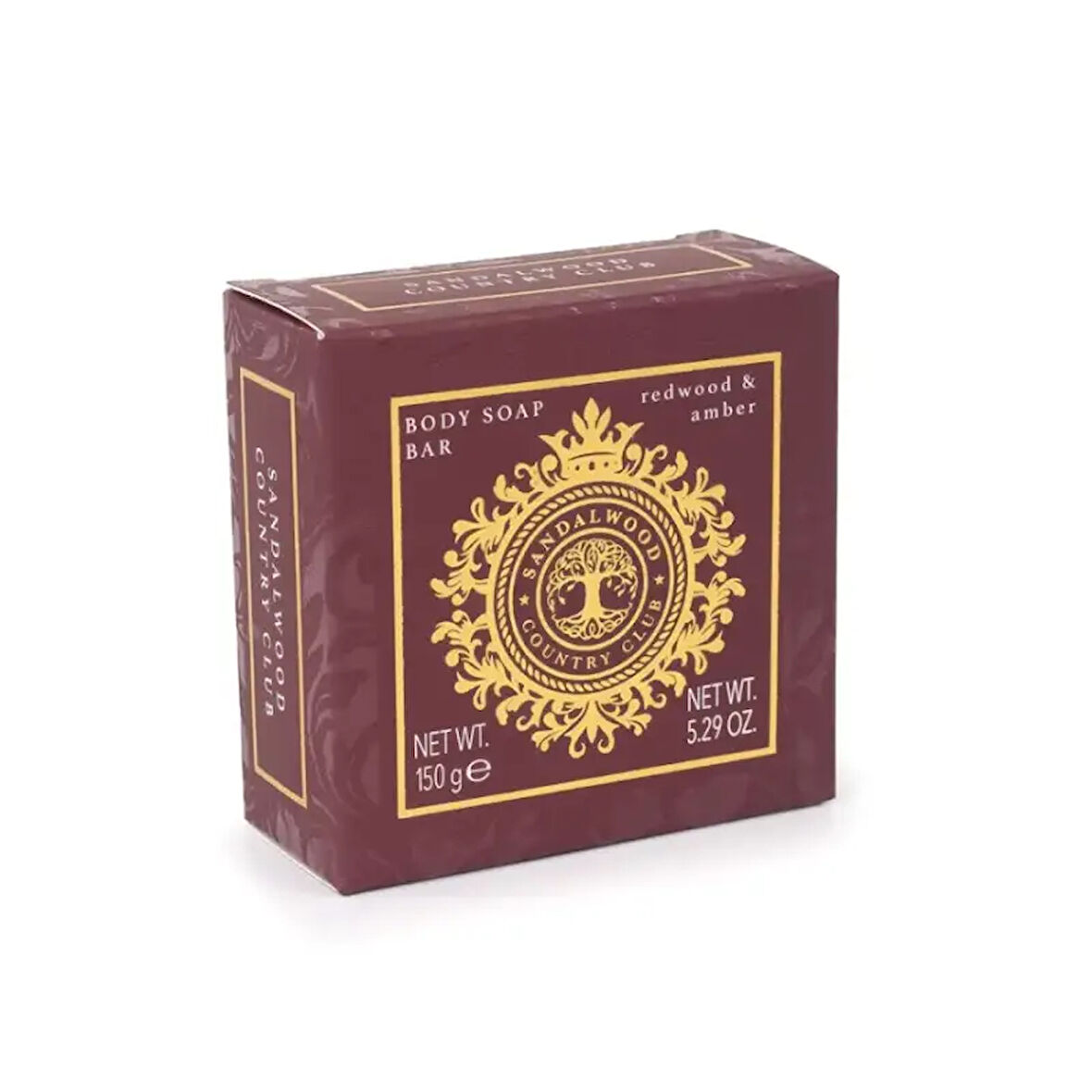 Sandalwood Country Club Sabun Bar Redwood & Amber 150 Gr