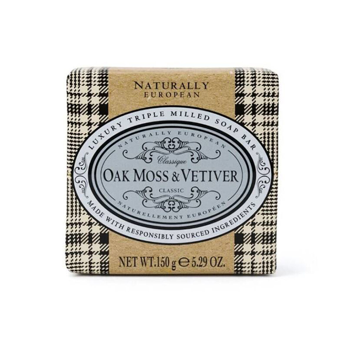 Naturally European Sabun Oak Moss & Vetiver 150 Gr