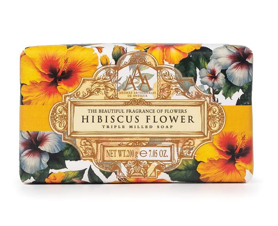 Aromas Artesanales De Antigua Sabun Hibiscus 200 Gr