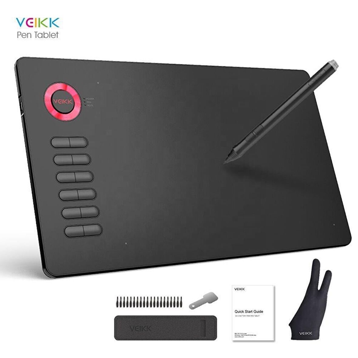 Veikk A15 6 inç Grafik Tablet + Kalem