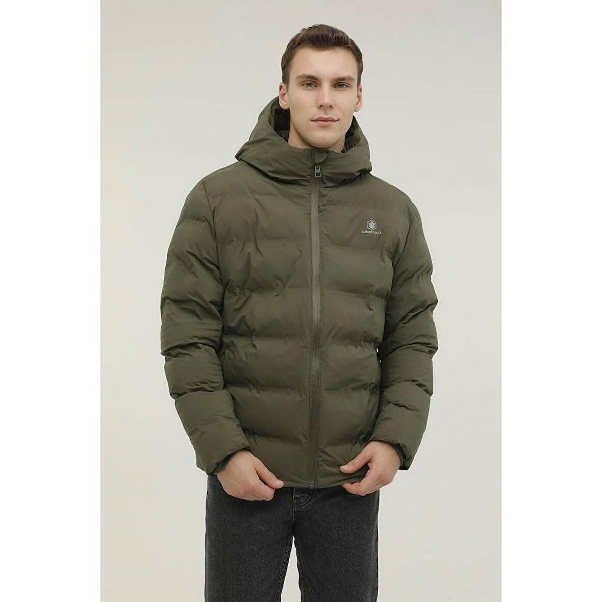 Lumberjack Nolan Coat Erkek Haki Mont Sn22