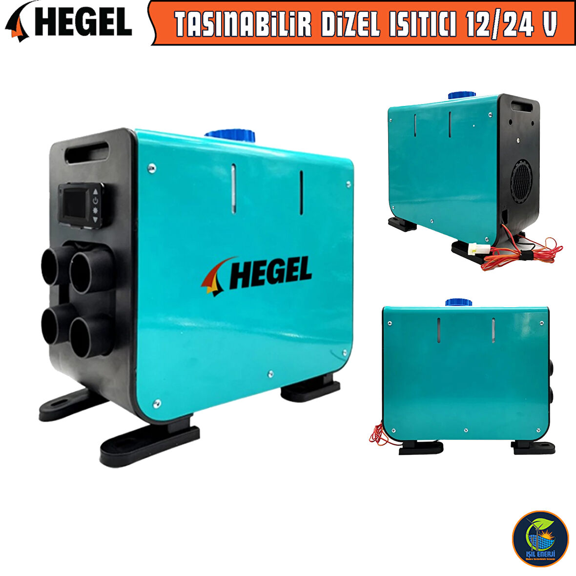 HEGEL TAŞINABİLİR ÇANTA TİPİ DİZEL ISITICI 12/24 VOLT (WEBASTO MUADİLİ)