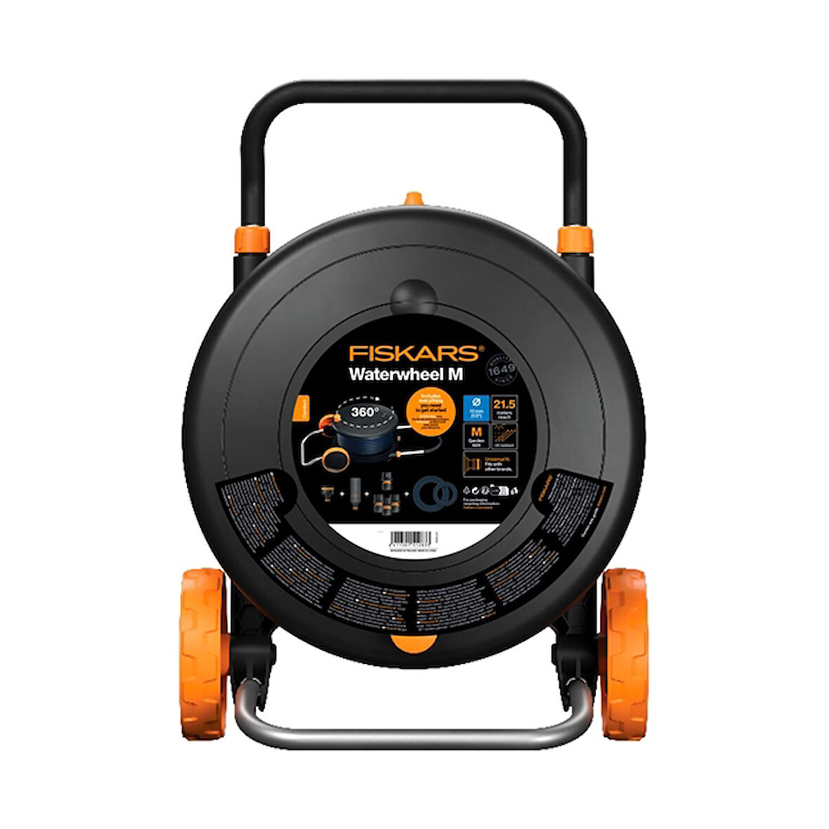 Fiskars Tekerlekli Hortum Makarası 20 Mt. 1023643