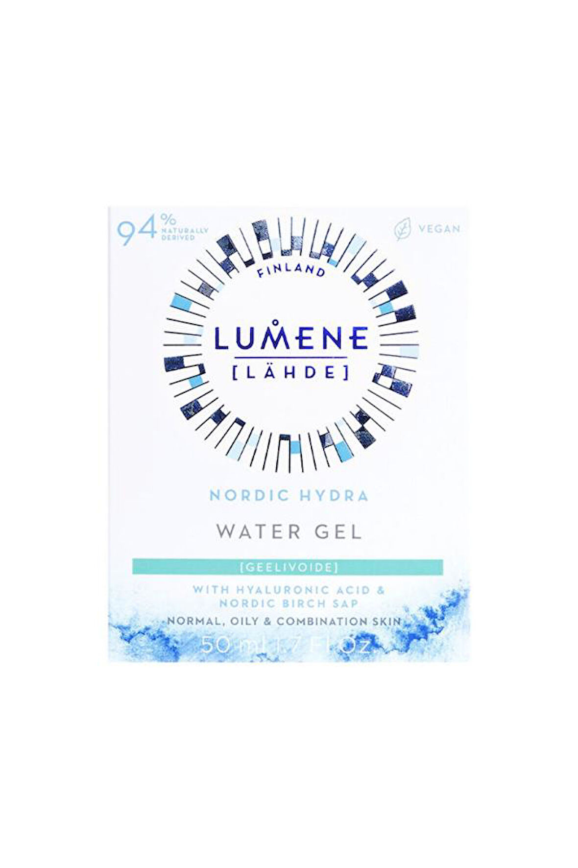 LUMENE Water Gel 50ml-72 Saat Nemlendirici Jel