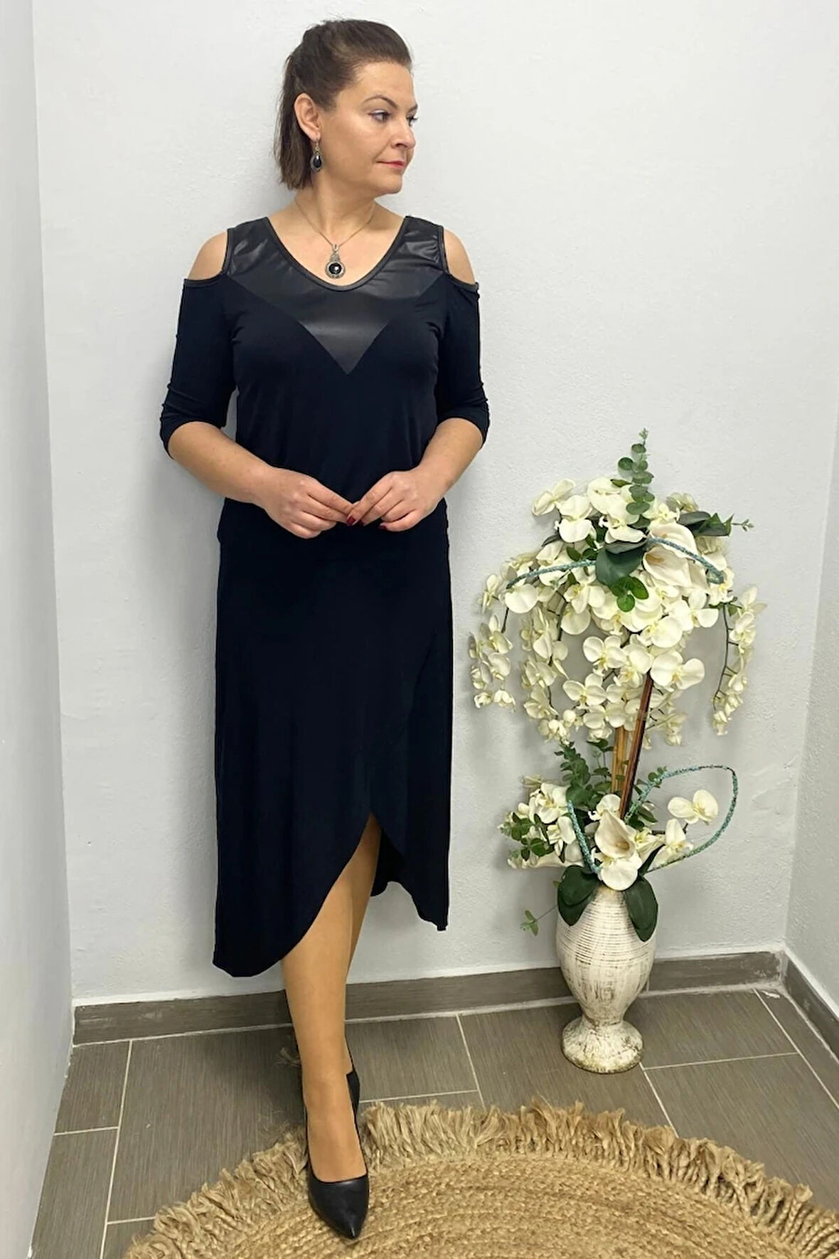 Kadın Siyah Zeus Takım