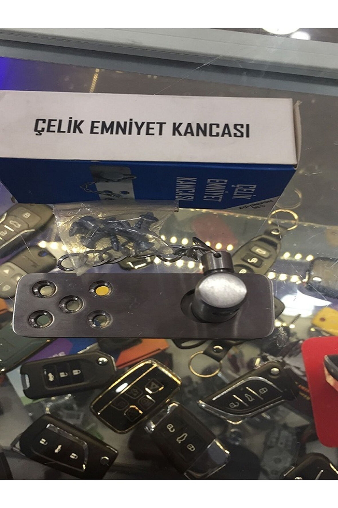 Çelik Pimli Emniyet Kancası