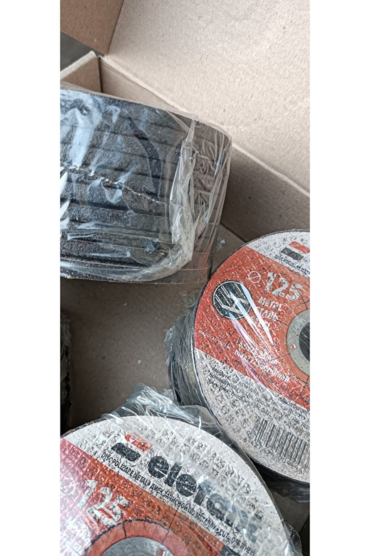 Metal İçin Düz Kesme Disk Taşı (inox) 125*6.0*22.23 (t29) Kutuda 10 Adet