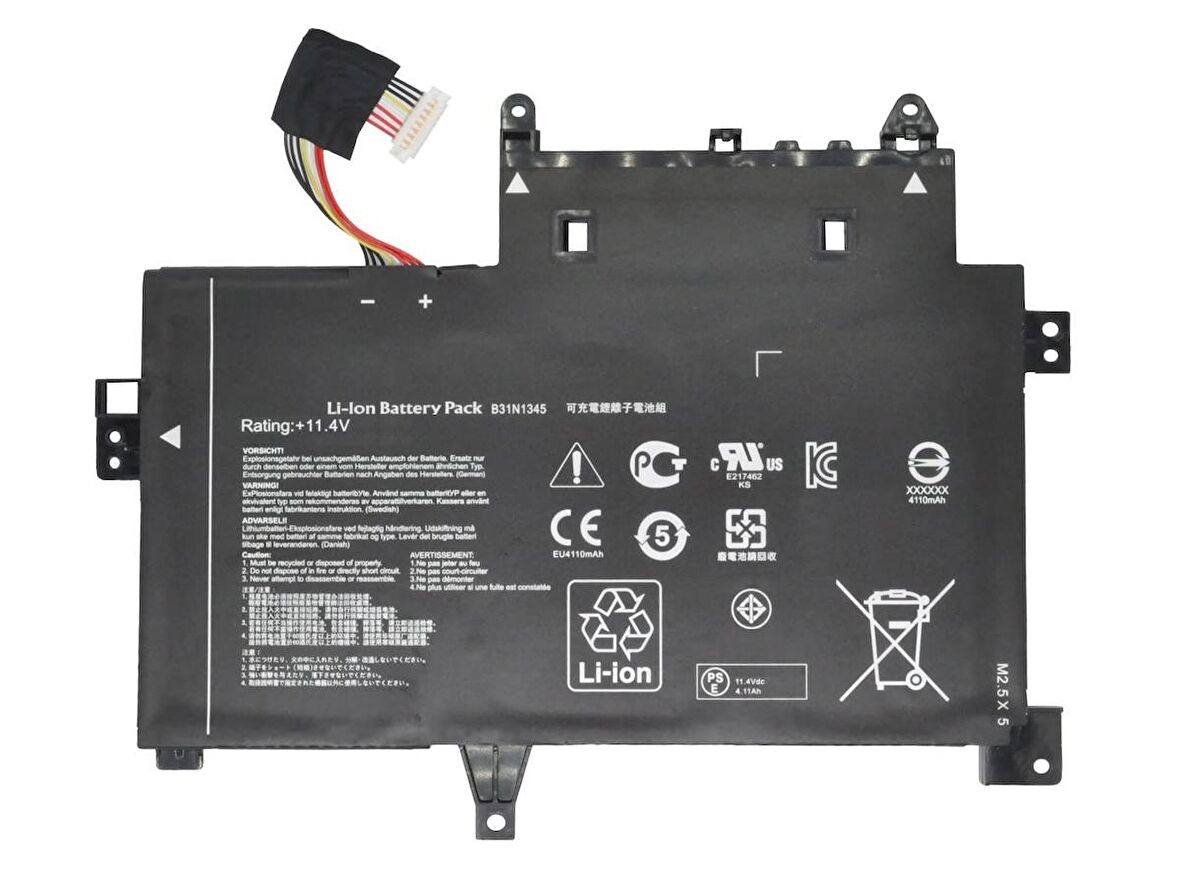 Asus Transformer Book Flip TP500LN Notebook Batarya Laptop Pil