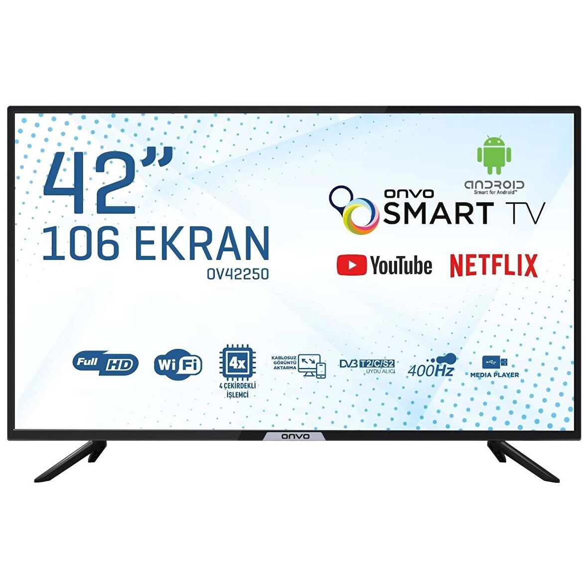 Onvo OV42250 Full HD 42" Android TV LED TV