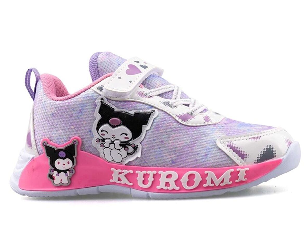Kuromi 724 Kız Çocuk Okul Öncesi Işıklı Sneaker