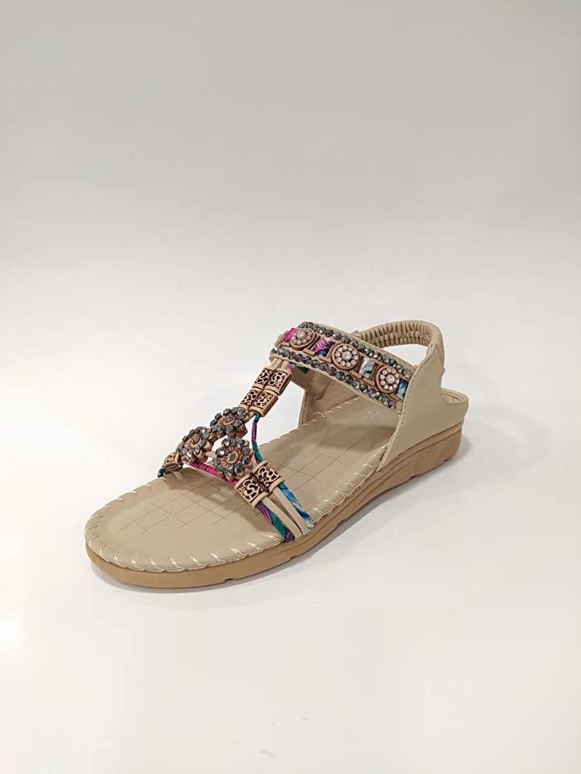 GUJA 2OY150-10 ESNEK TABAN KADIN SANDALET