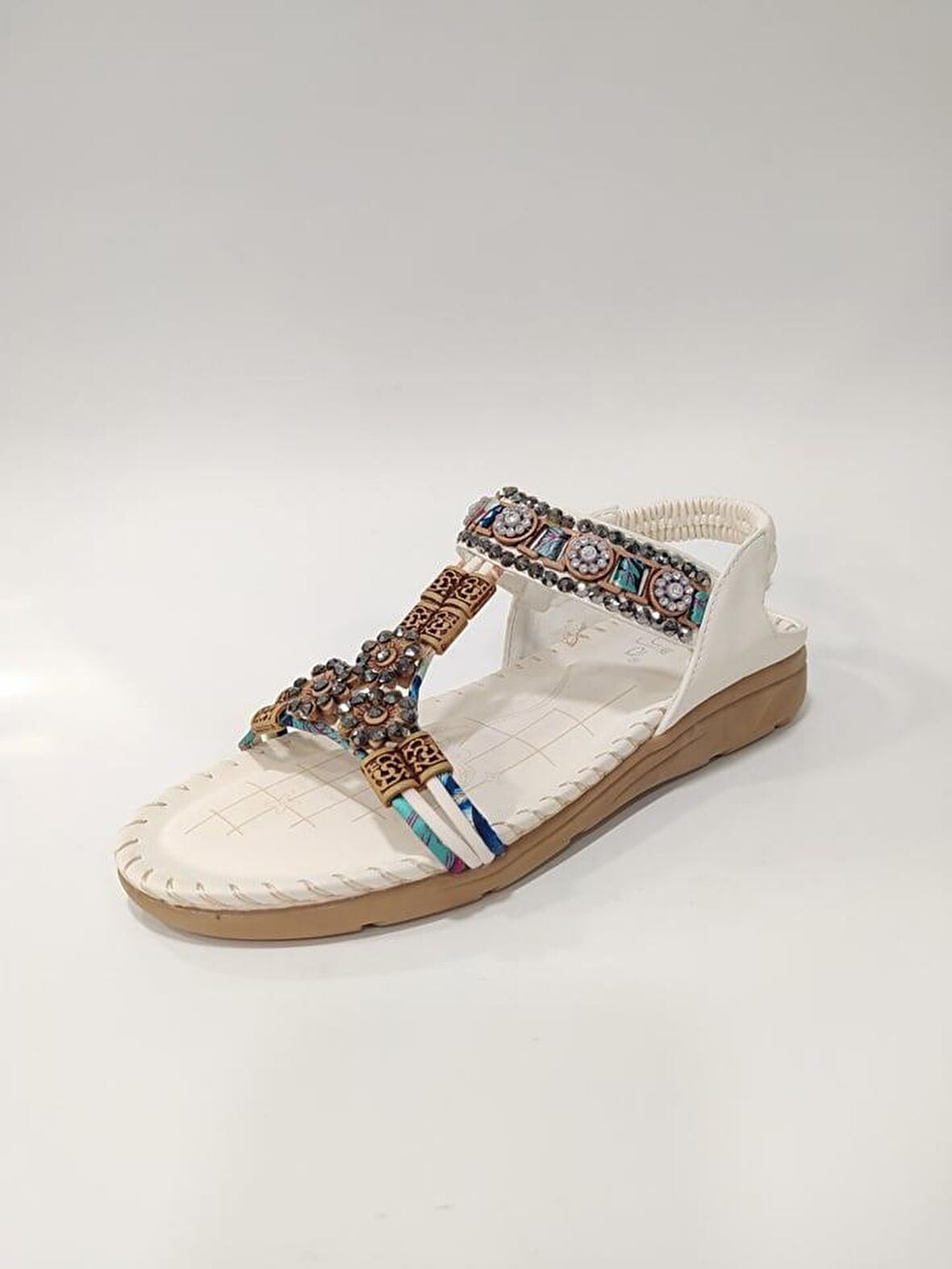 GUJA 2OY150-10 ESNEK TABAN KADIN SANDALET