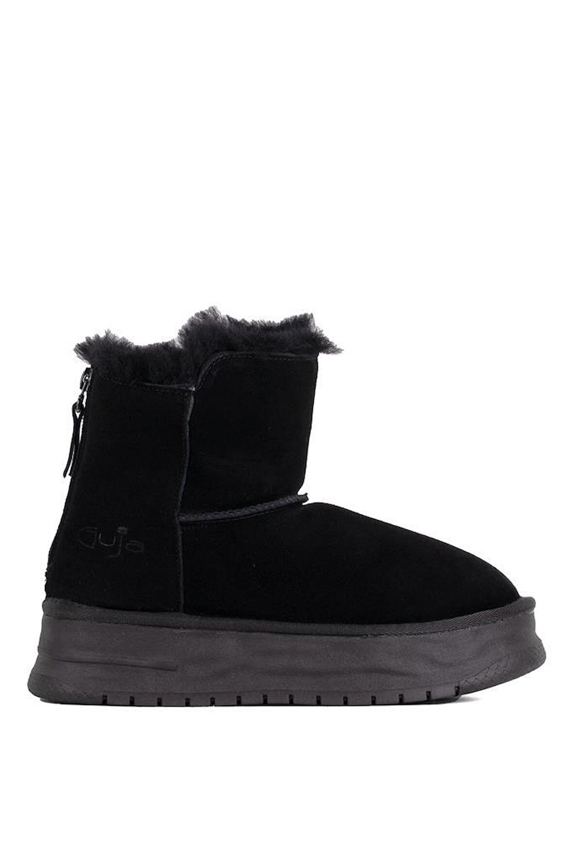 GUJA 24K156-2 KALIN TABAN KÜRKLÜ NUBUK DERİ KADIN BOT