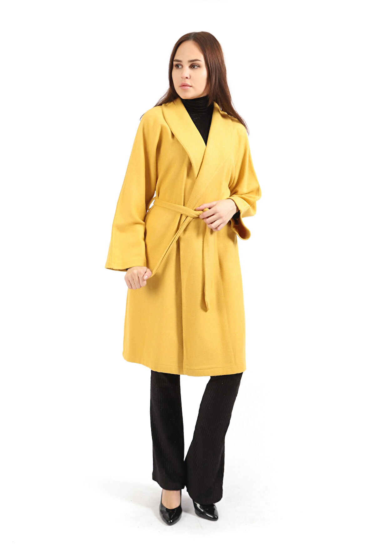 Kaşe Kaban | Kbn32172 Sarı