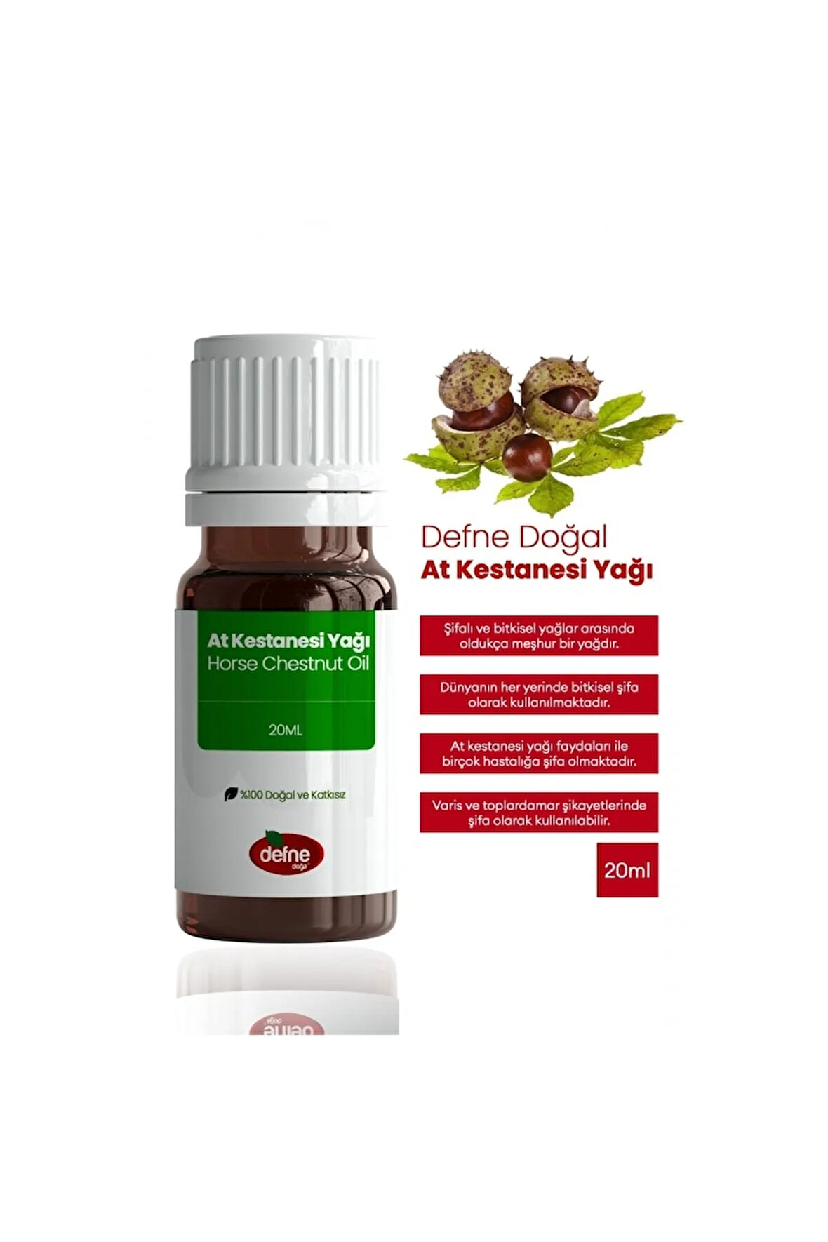 Defne Doğa At Kestanesi 20 Ml