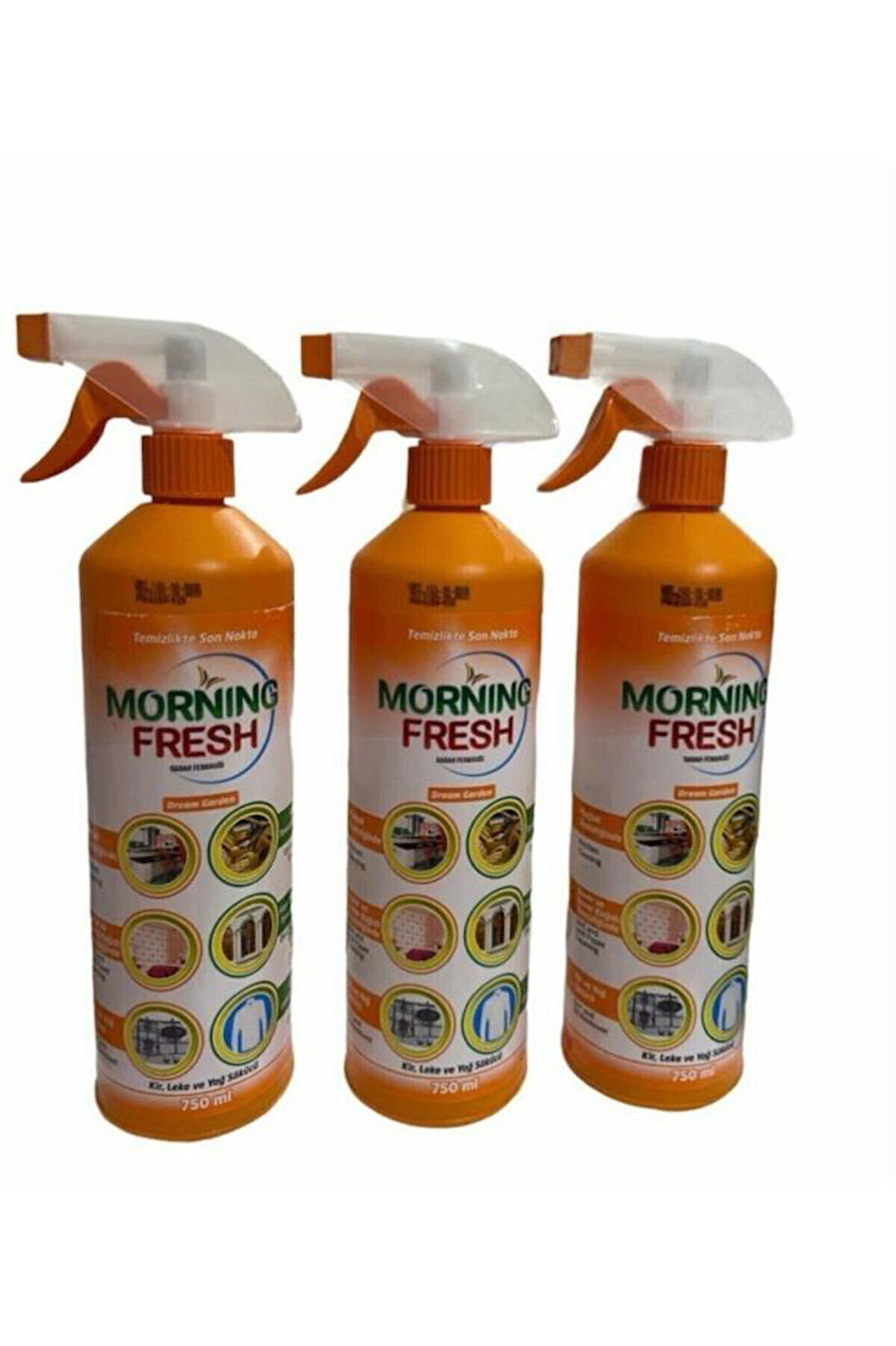 Proson Morning Fresh Lok-tem Turuncu Temizlik 750 ml x 3 Adet