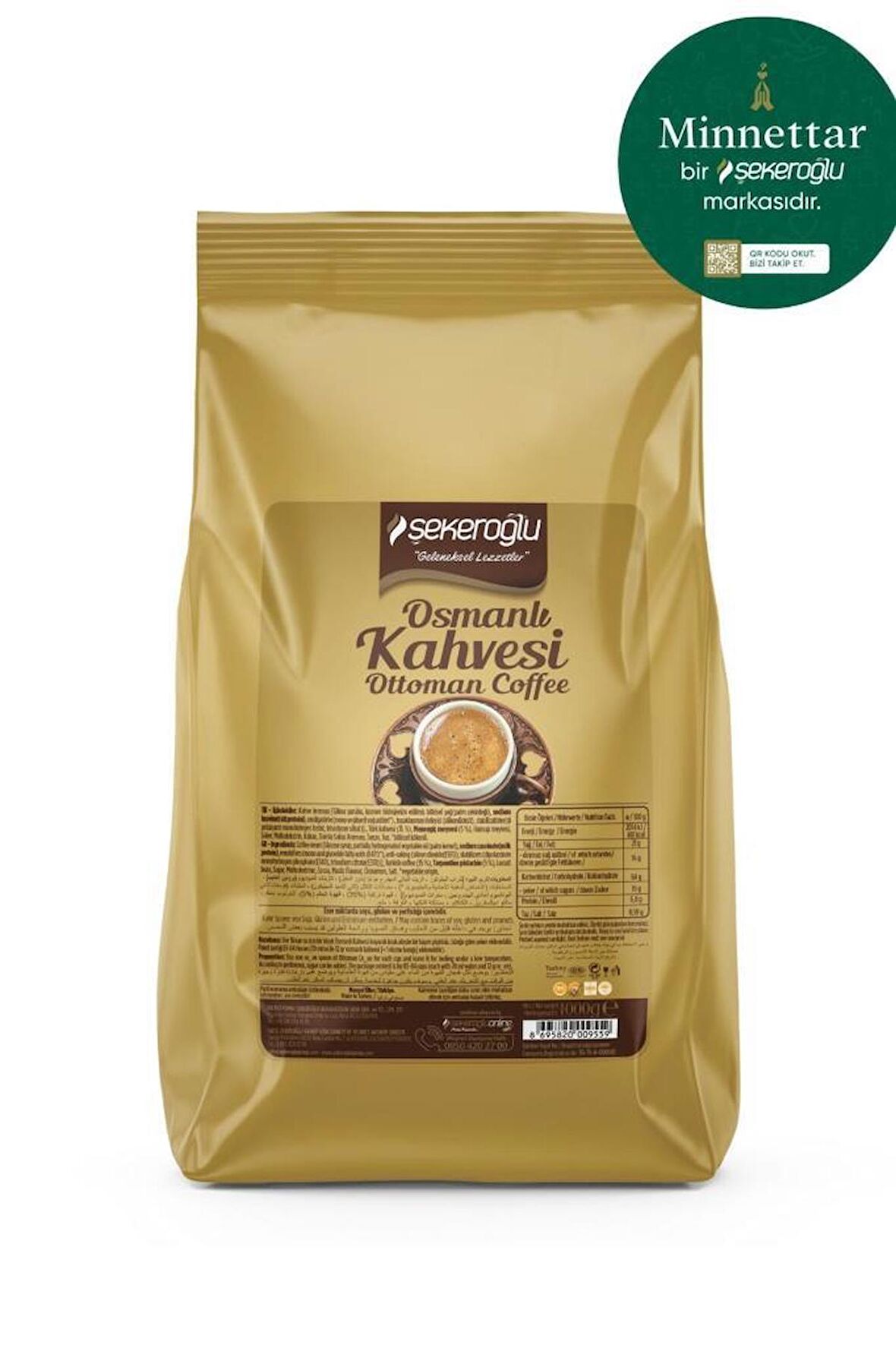 Osmanlı Kahvesi Toz 1000 Gr