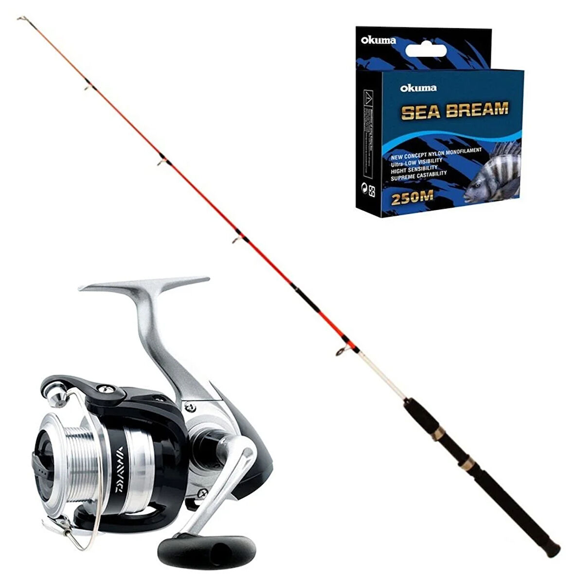 Daiwa Strikeforce 4000 - Remixon Tekno 180cm Tekne Olta Seti