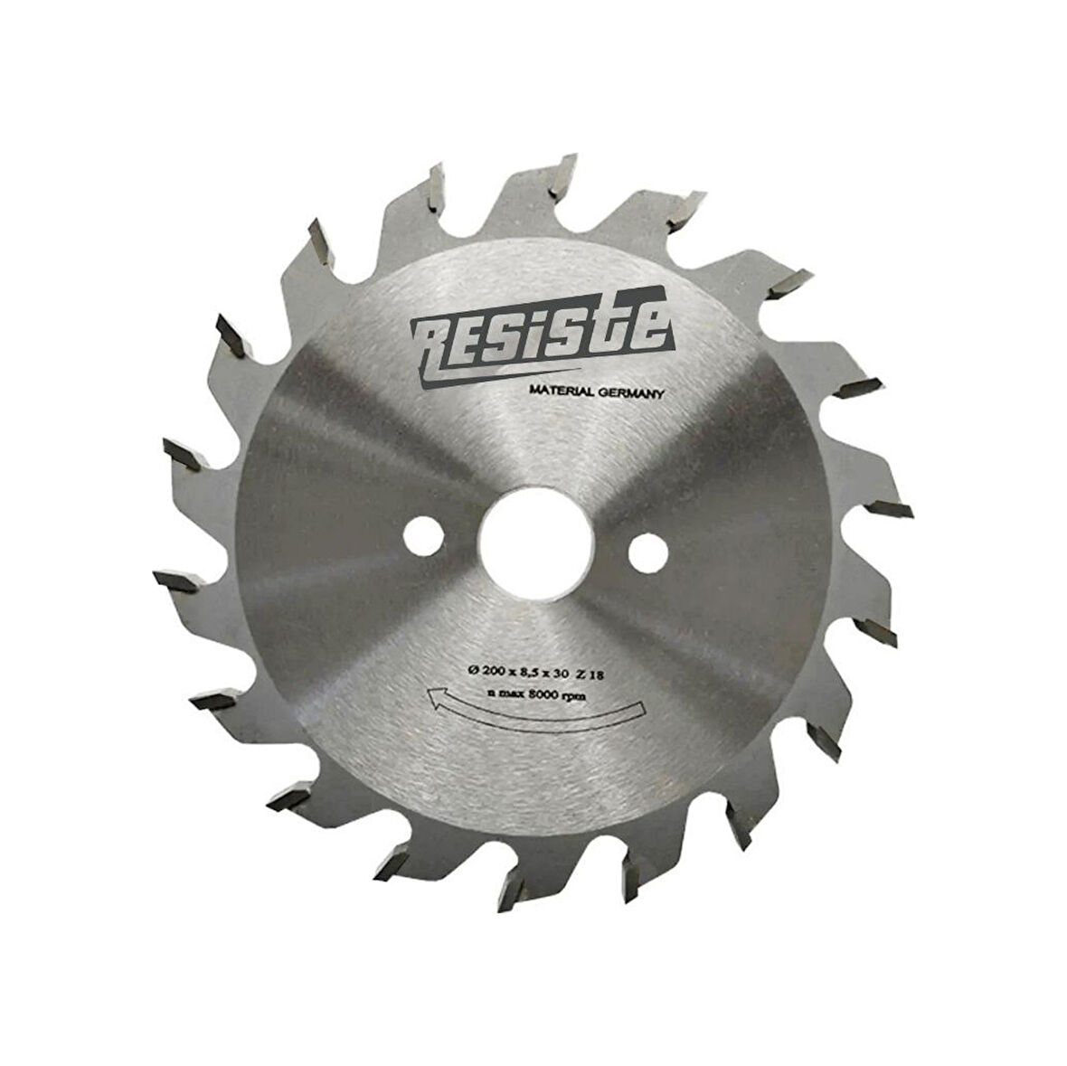 200x8,5x30 Z18 Kanal Testeresi Resiste