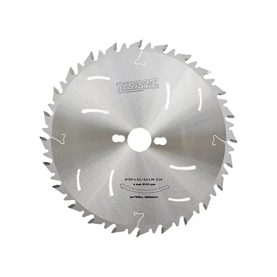 250x3,2/2,2x30 Z24 Atlamalı Ağaç Testeresi Resiste