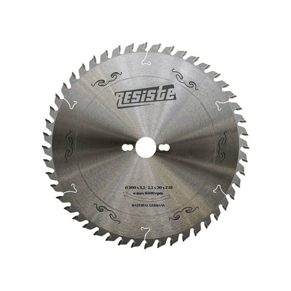 300x3,2/2,2x30 Z48 Ağaç Testeresi Resiste