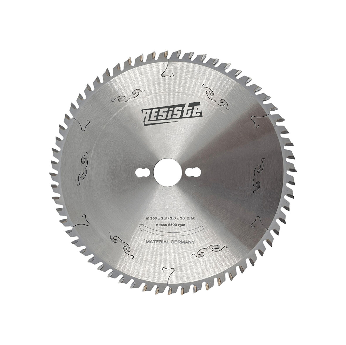 260x2,8/2,0x30 Z60 Ağaç Testeresi Resiste