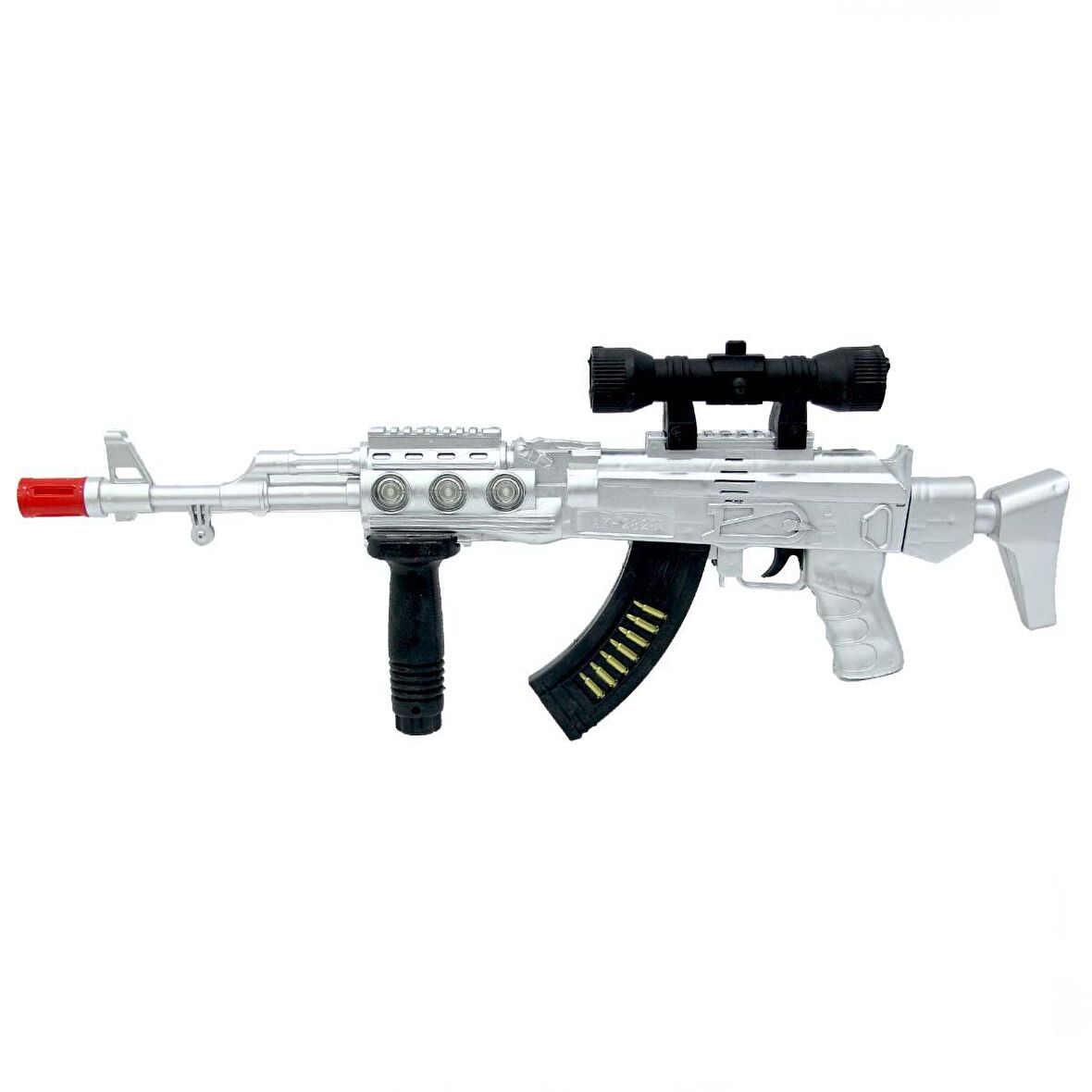 AK-47 Gun Işıklı Sesli Tüfek