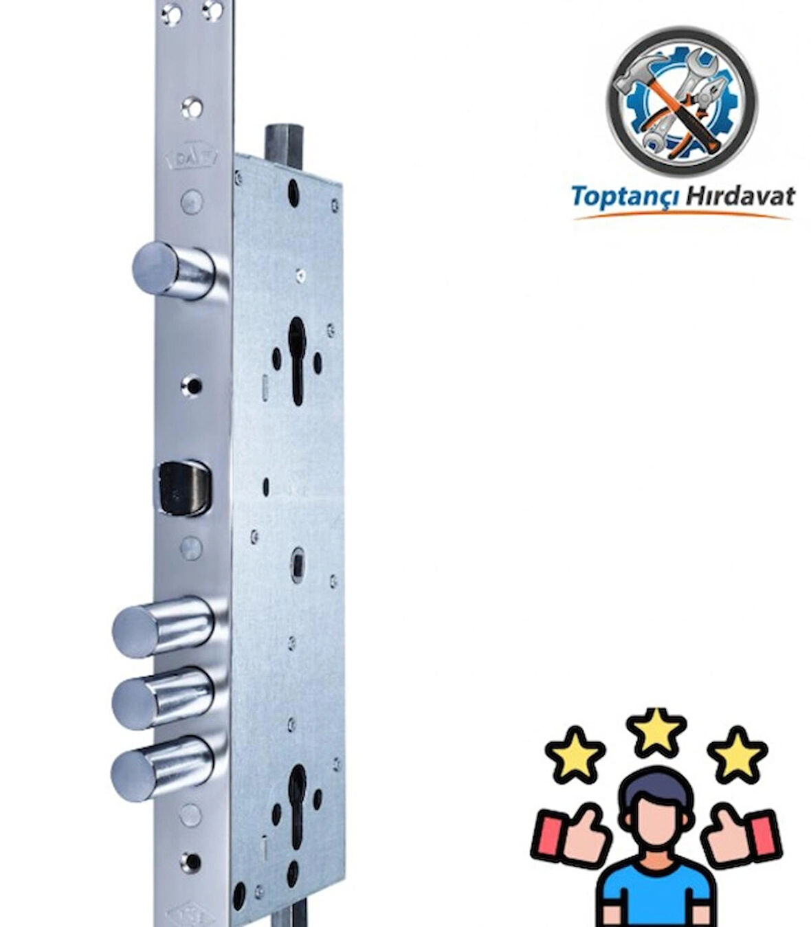 Daf çelik kapı 14 noktadan kilitliyen merkezi kilit orta kilidi (merkez kilit) barelsiz TOKİ kilidi 