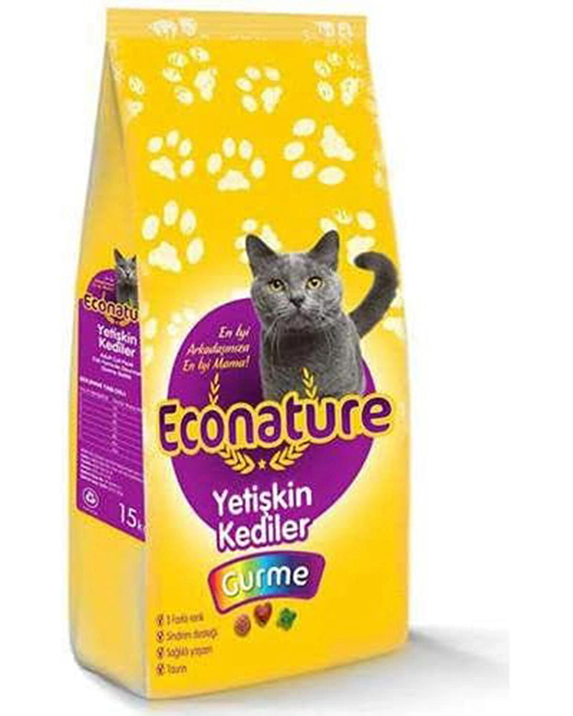 Econature Balıklı Gurme Yetişkin Kedi Maması 15 kg