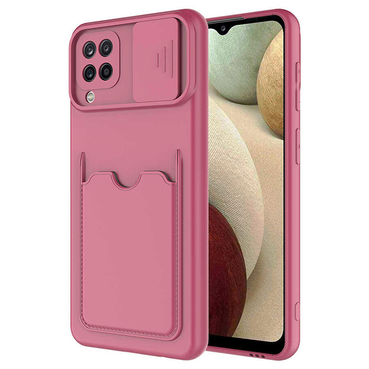 Galaxy M32 Kılıf Kartix Kartlık Bölmeli