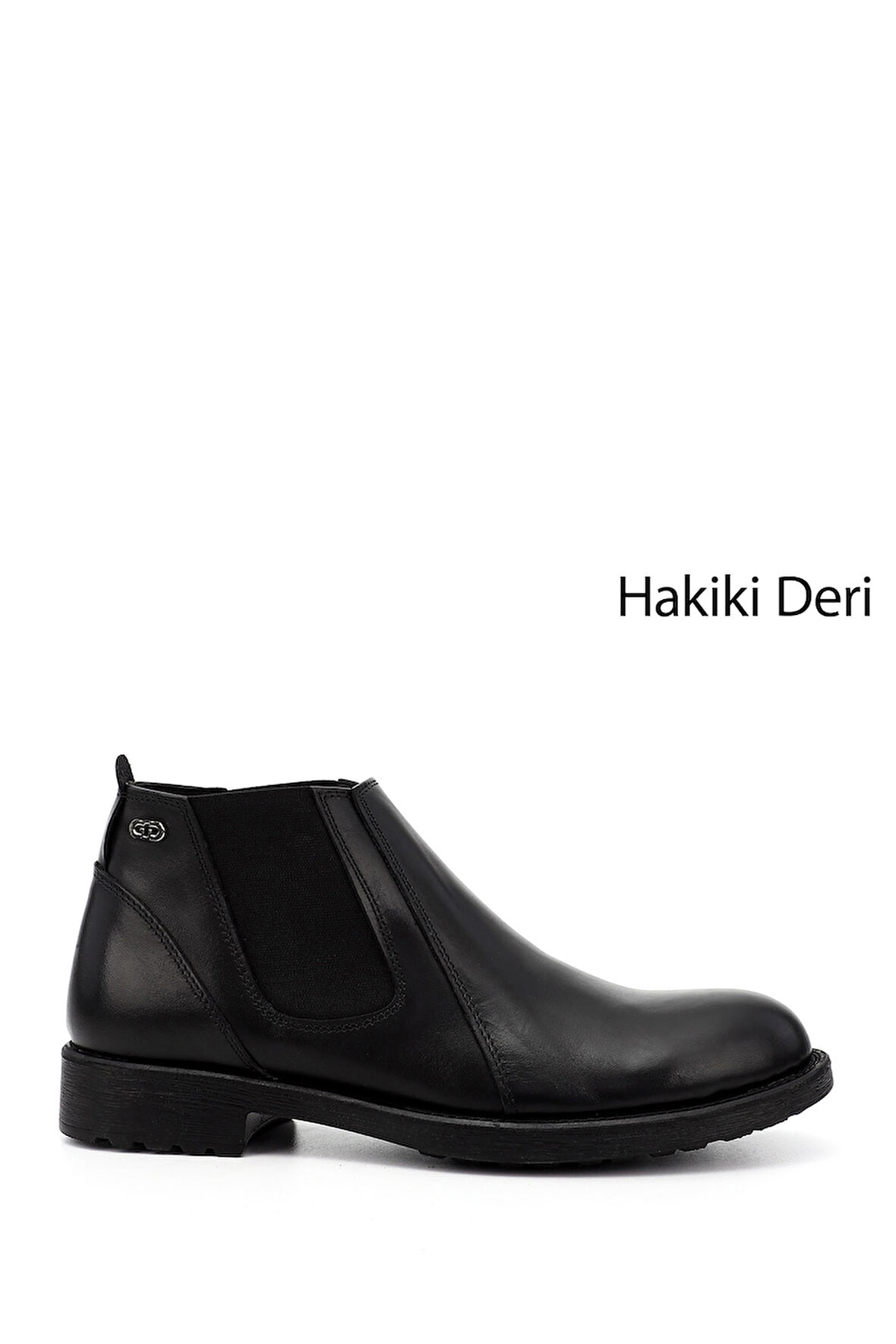 Siyah Fermuarlı Hakiki Deri Chelsea Bot