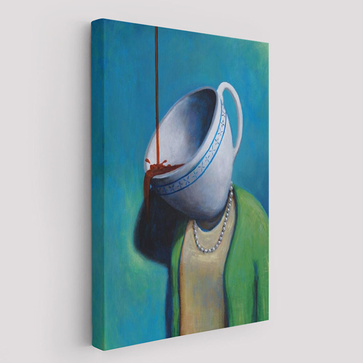 İsanın Defnedilmesi Tablosu - Michelangelo Caravaggio-6472