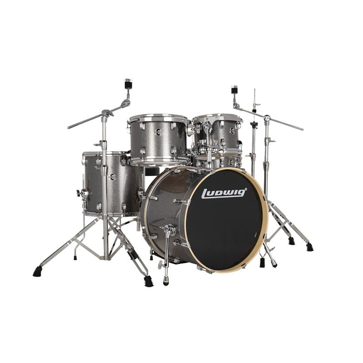 Ludwig Element Evolution LE520028 5 PC 20\" Platinum Sparkle Bateri Seri