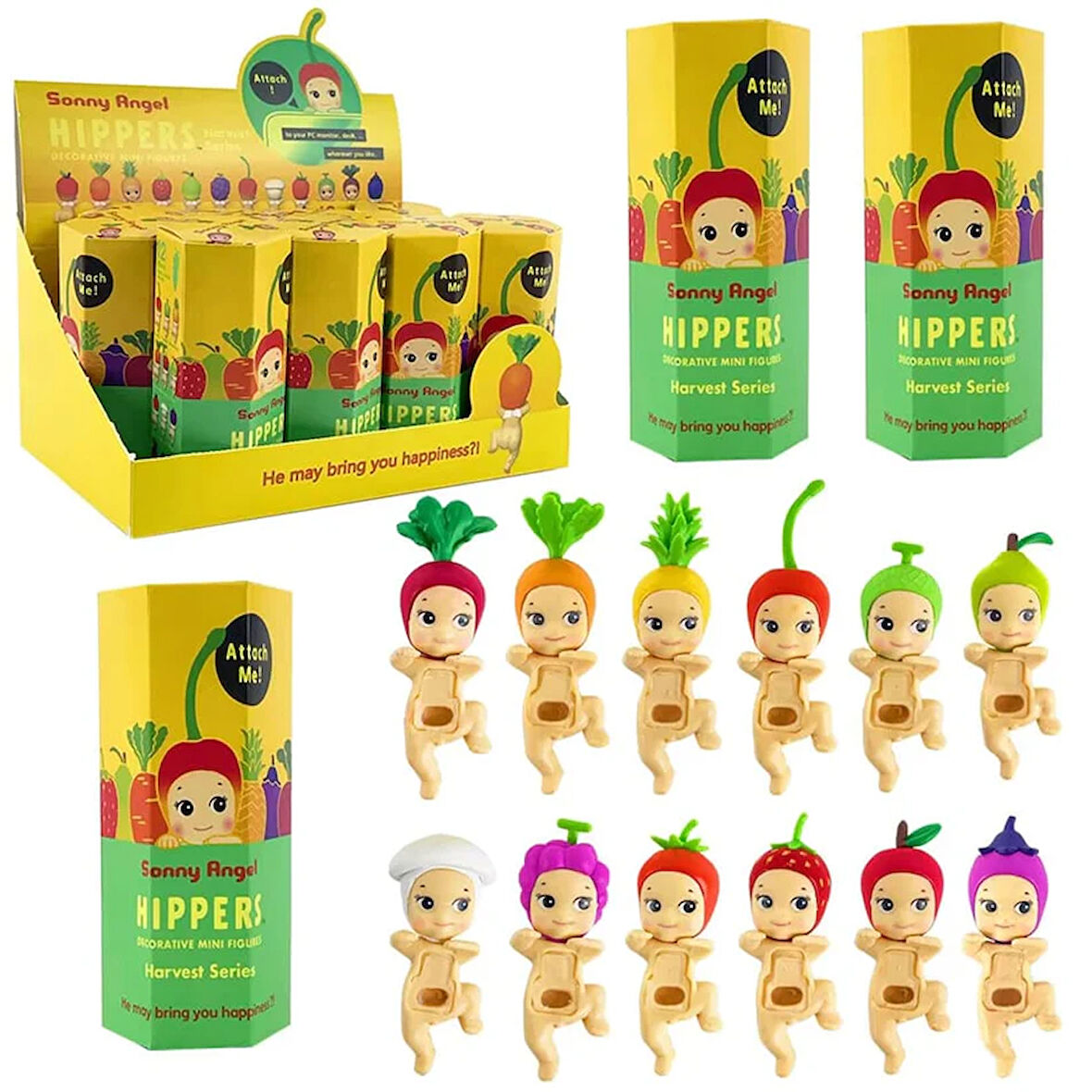 Sonny Angel Hippers: Her Şeyi Süslüyor! (1 Adet Herhangi Bir Figür gönderilir.)