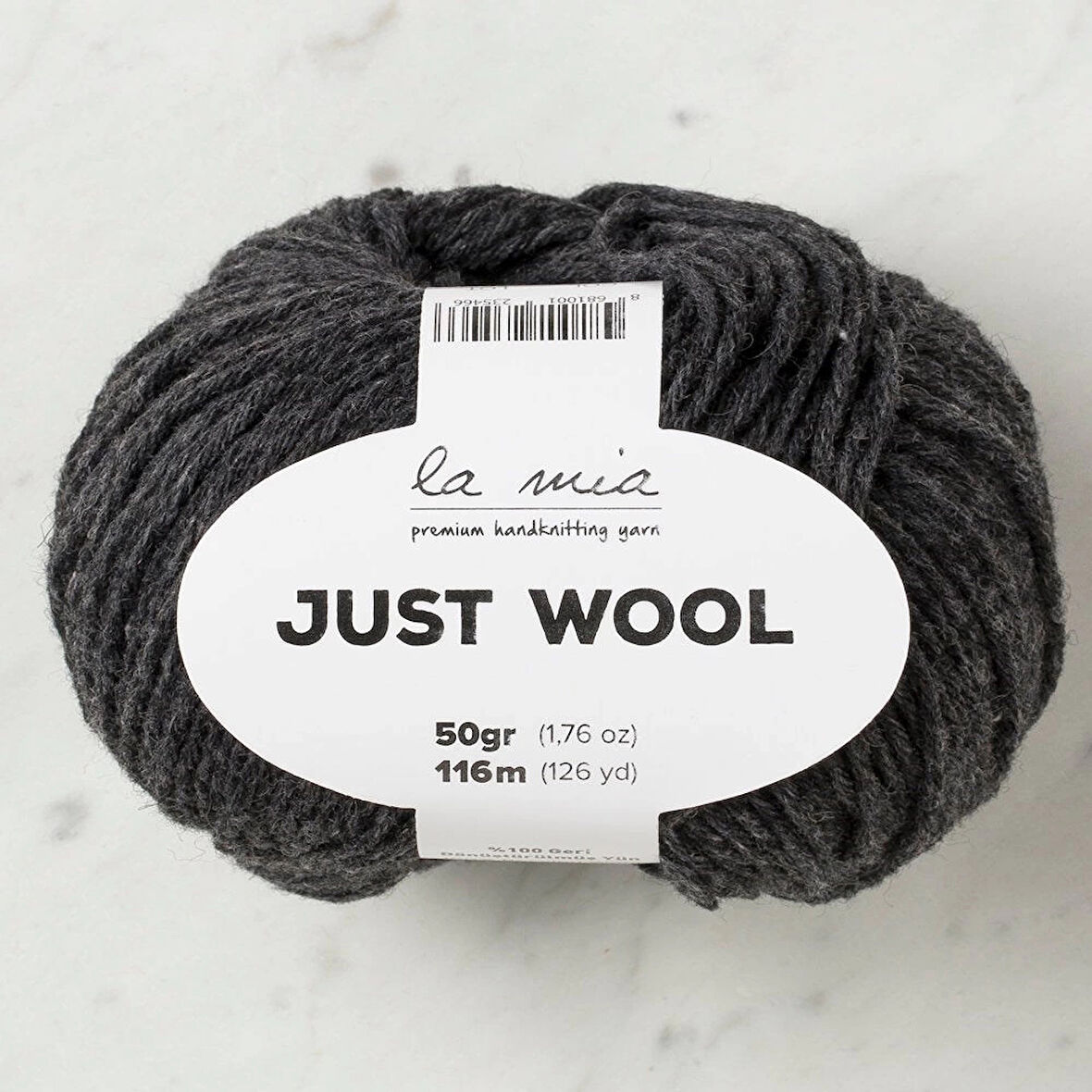 La Mia Just Wool Füme El Örgü İpi - LT008 - 33836