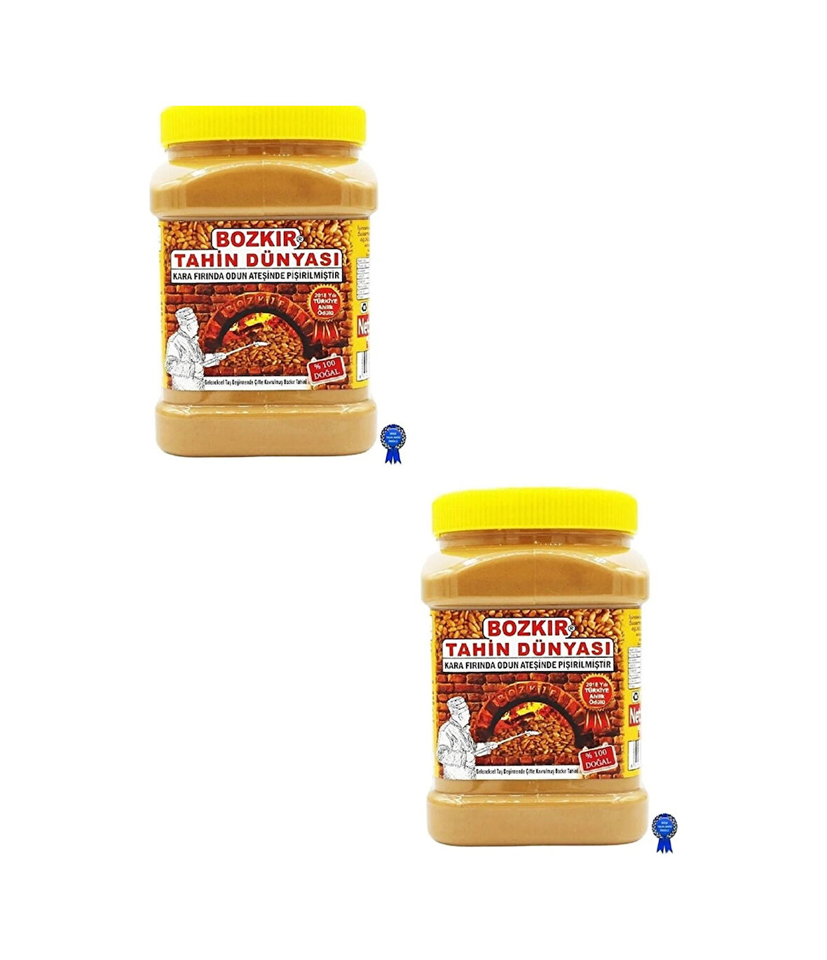 Kalaycıoğlu Bozkır Odun Ateşinde Kavrulmuş Kepekli Tahini 2 x 935 G