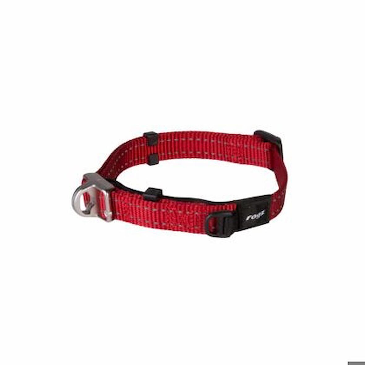 Rogz Utility Safety Halsband XL Rood Boyun Tasması